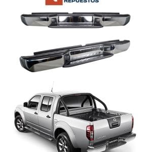 NS PARACHOQUE TRASERO CROMADO COMPLETO NAVARA 05/15