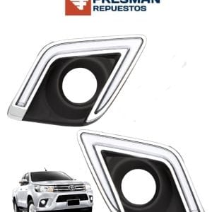 BISEL LED NEBLINERO LUZ BLANCA TOYOTA  HILUX REVO 2016-2020 REVO