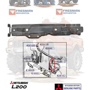 REFUERZO SOPORTE PAROCHOQUE LH  L200  KATANA/DAKAR 07/15