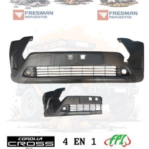 PARACHOQUES DELANTERO CON REJILLA 4 EN 1 COROLLA CROSS 21/24