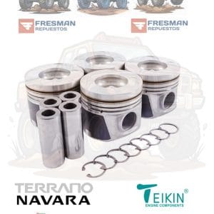 JUEGO PISTON STD TD25 NAVARA 07-13 // TERRANO 09-15