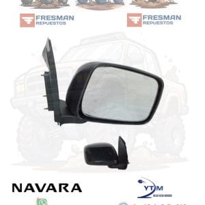ESPEJO MANUAL NEGRO RH NAVARA 08/14
