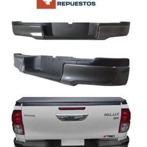 TY PARACHOQUE TRASERO GRIS HILUX REVO 16/18