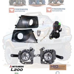 KIT NEBLINERO COMPLETO (CABLE + SWITCH) L200 TRITON 09/15