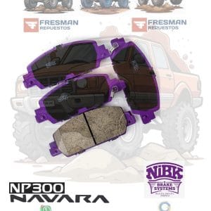 PASTILLA FRENO NP30016-20 / NAVARA 21-23