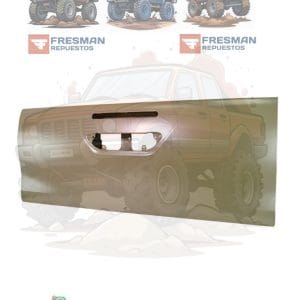 PORTALON C/HOYO 3RA LUZ HILUX 2.4 16/24