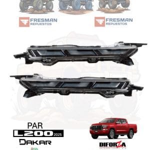 LUZ DIURNA L200 DAKAR LED 24/25 LH