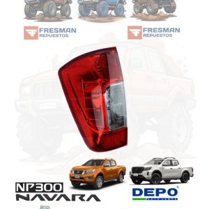 FOCO TRASERO RH NP300 16/21 NEW NAVARA 22>