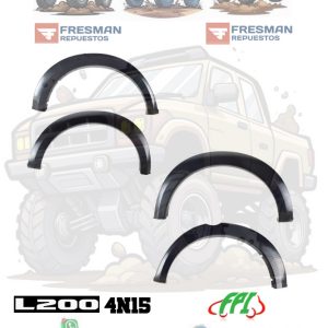 EXTENSIONES NEGRO LISO TIPO ORIGINAL L200 4N15 16/18