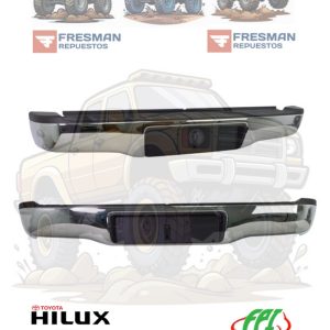 PARACHOQUE TRASERO CROMADO LISO RECTO HILUX KUN25/35 05/15
